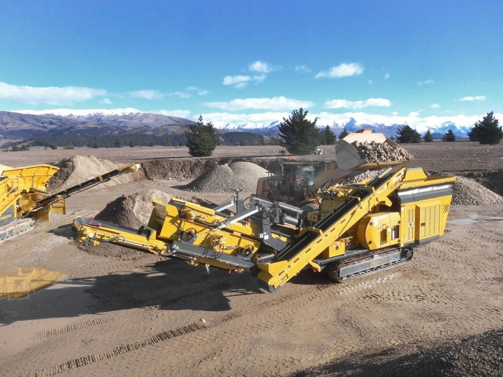 R3 mobile impact crusher