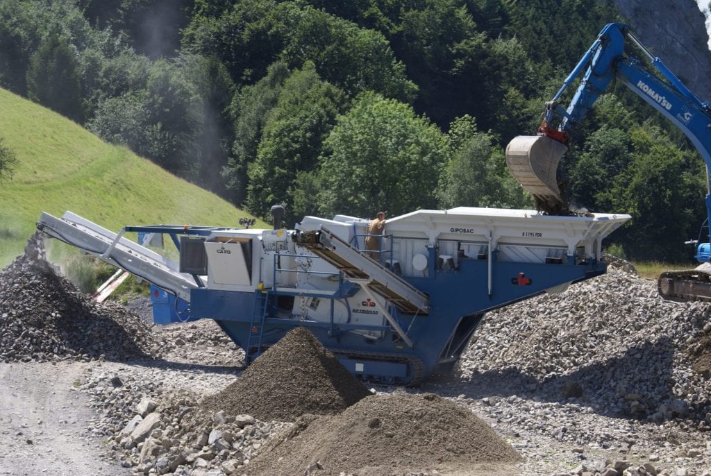 GIPOBAC B 1195 C/FDR Jaw Crusher