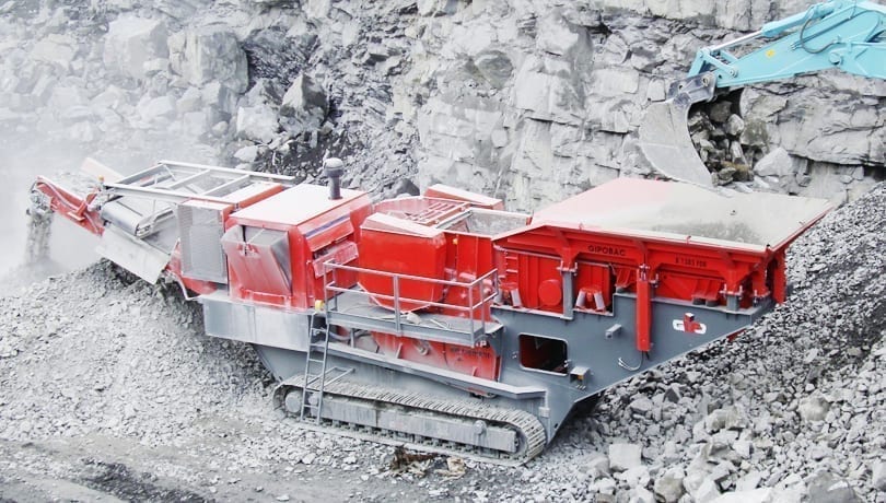 GIPOBAC B 1385 C/FDR Jaw Crusher