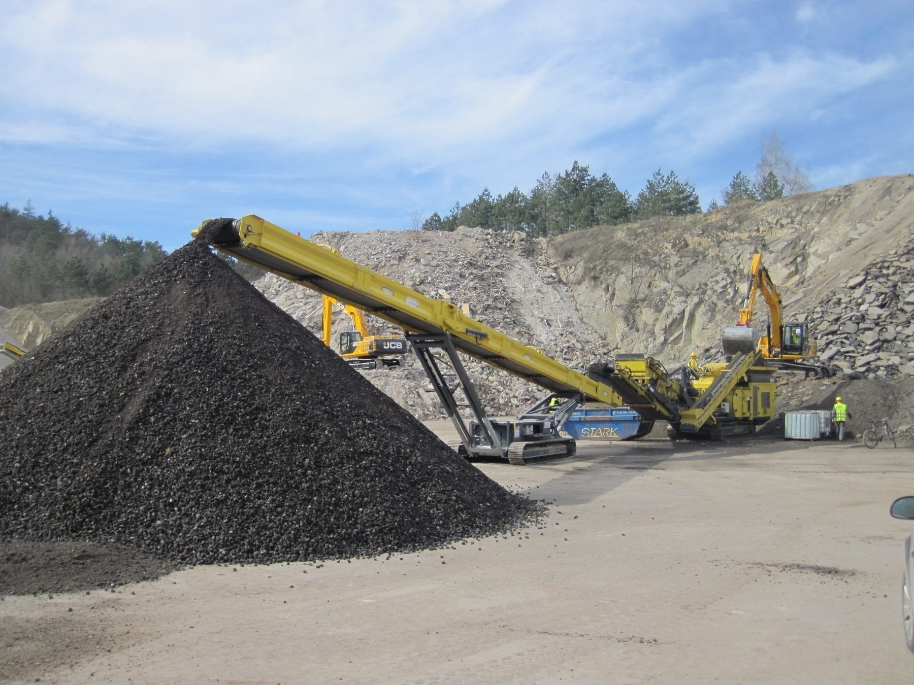 Keestrack S5 Stacking Conveyor