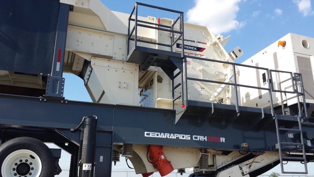 Cedarapids CRH1313R HSI impact crusher