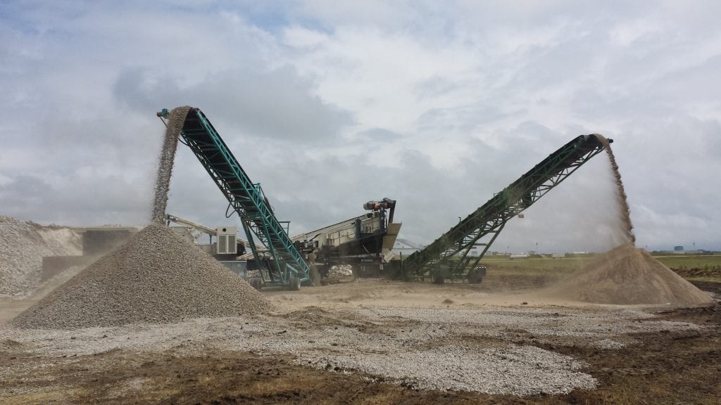 Cedarapids CRH1313R HSI crushing plant
