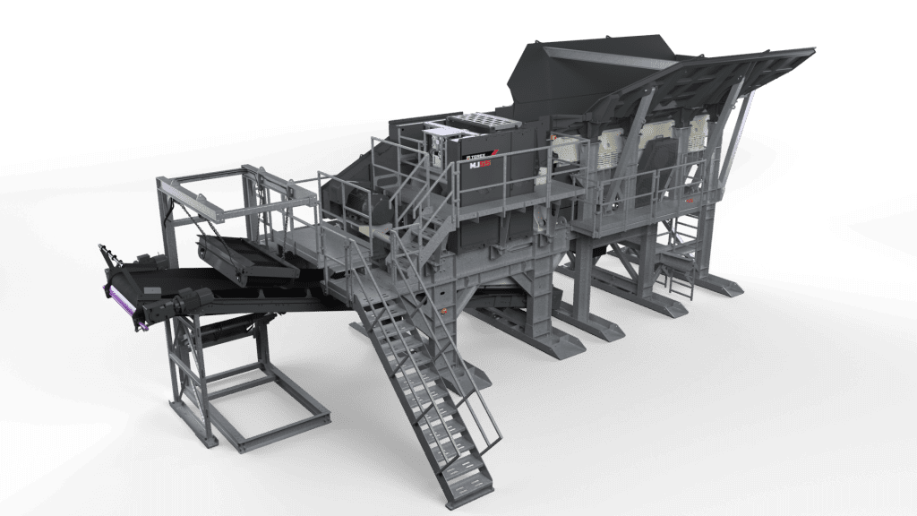 Cedarapids MJ55 modular jaw crusher