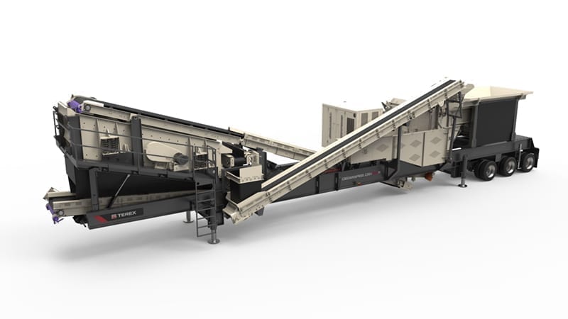 Cedarapids CRH1313R impact crusher plant