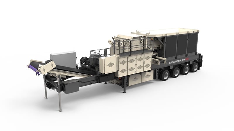 Cedarapids 1316 HSI crushing plant