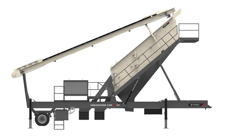 Cedarapids CRS618HF High frequency Portable Incline Screen
