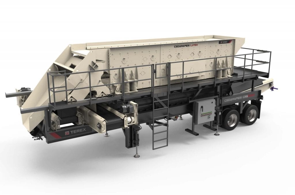 Cedarapids crs620H Portable screen plant