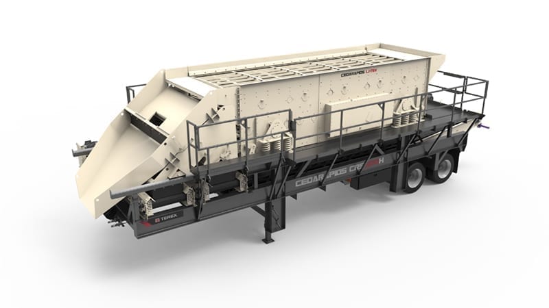 Cedarapids CRS820H portable screen plant