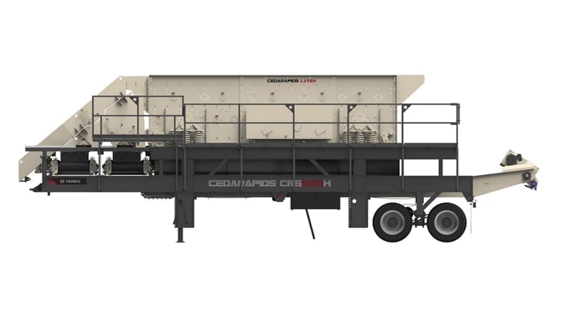 Cedarapids CRS820h portable screen plant