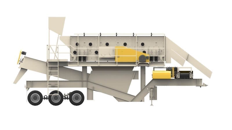 Cedarapids TXW620HT portable wash plant drawing