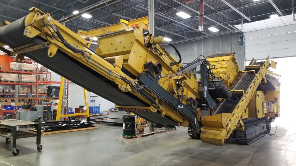 used Keestrack R3 impact crusher for sale