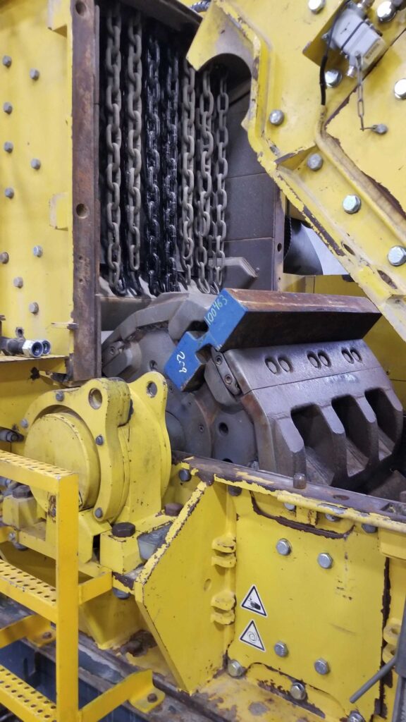 used Keestrack R3 mobile impact crusher for sale