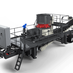 Cedarapids CRC 320 portable cone crusher plant