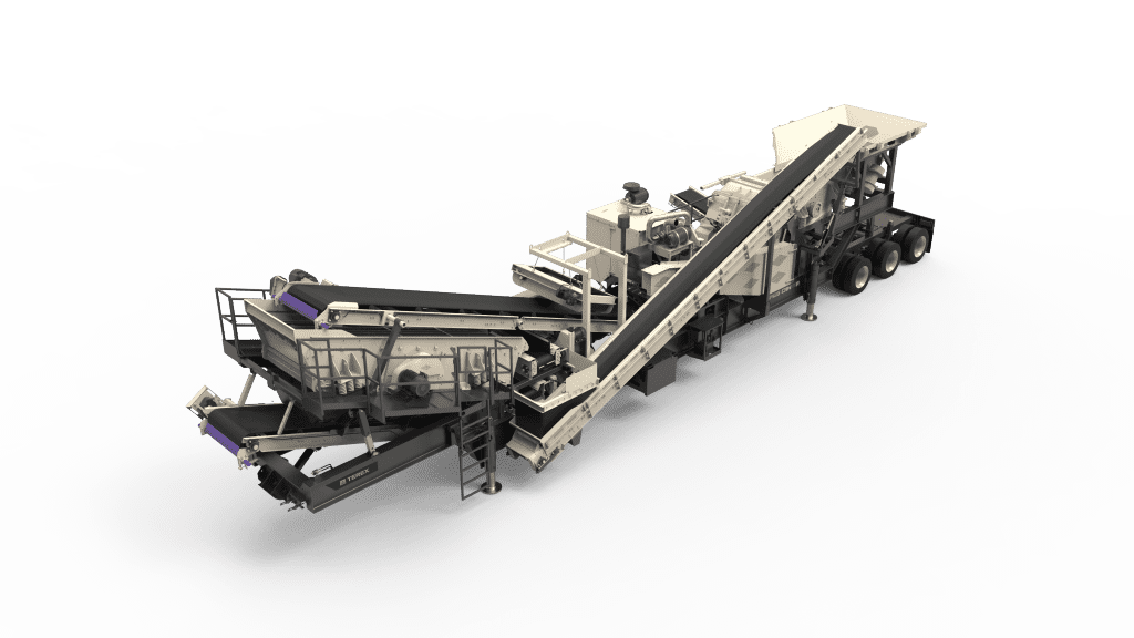 Cedarapids CRH1111R portable cone crusher