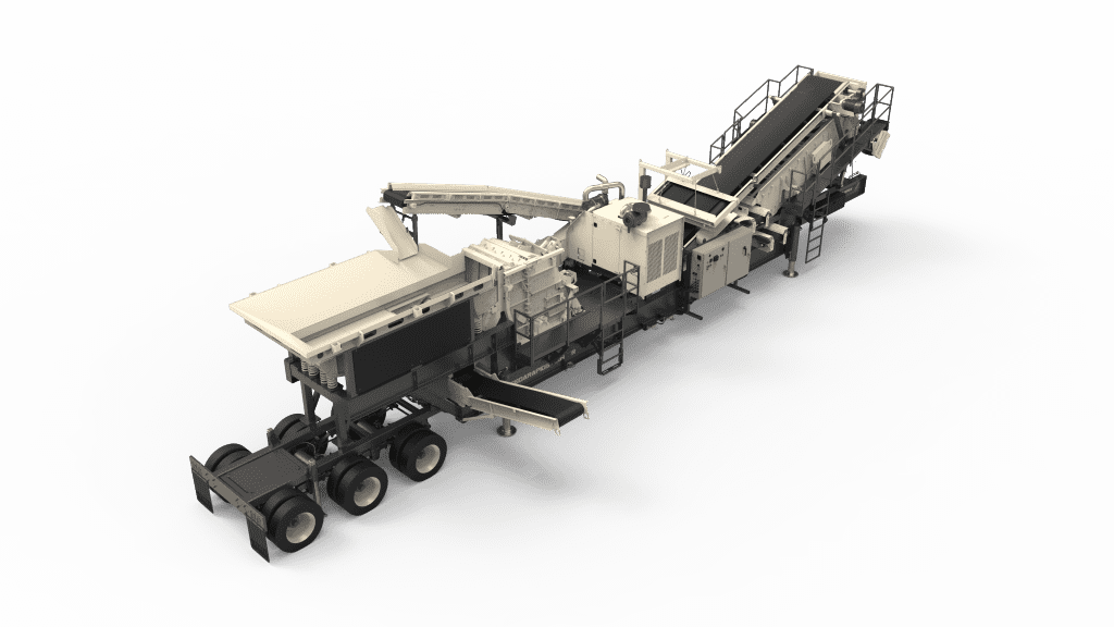 Cedarapids CRH1111R closed circuit portable cone crusher