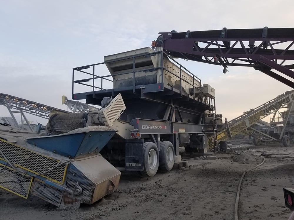 Cedarapids CRS620S screening plant