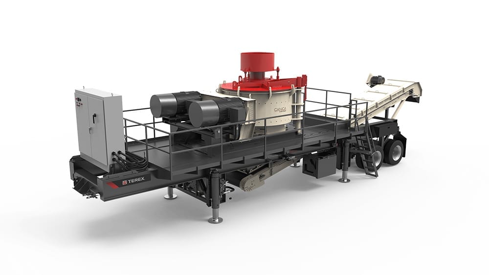 Cedarapids CRV2350 vertical shaft impact crusher