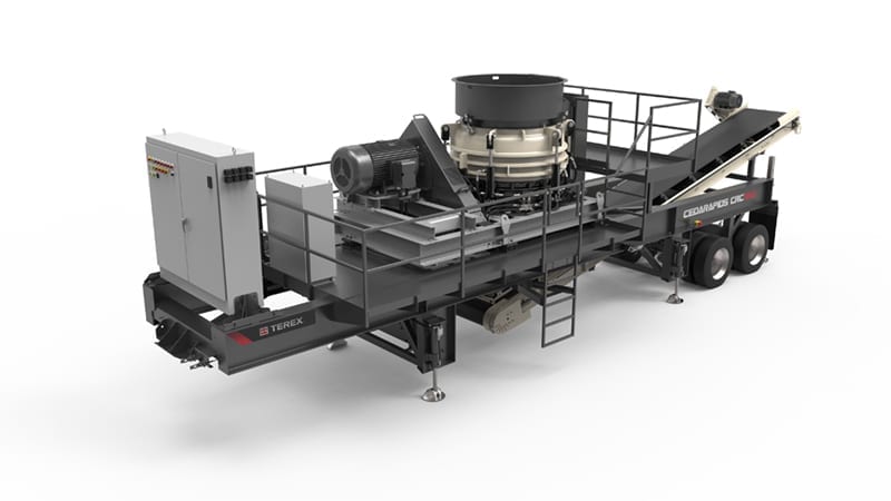 Cedarapids CRC1150 cone crusher plant