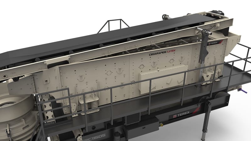 Cedarapids CRC1150S portable cone crusher plant