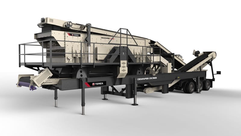 Cedarapids CRC1150S cone crusher plant