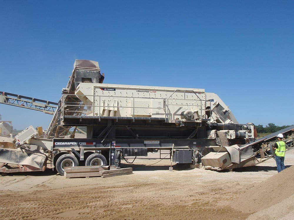 Cedarapids CRS620S screening plant