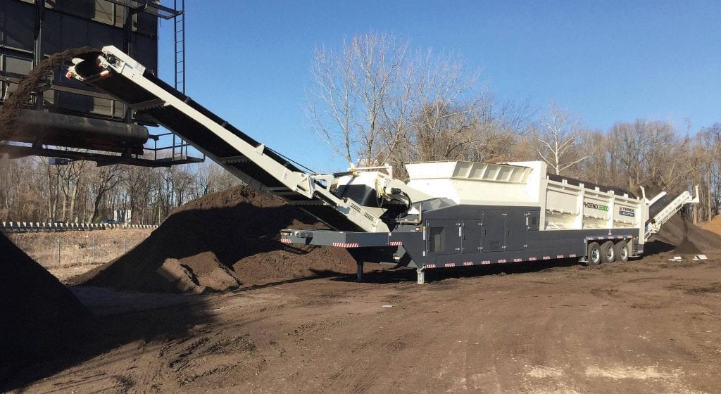 Terex Ecotec Phoenix 3300 trommel screener