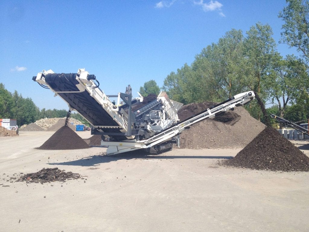 Ecotec TRS550 Recycling Screening Plant