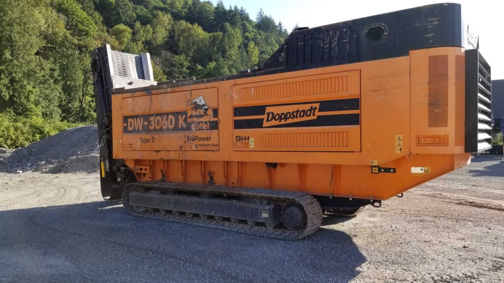 Doppstadt DW3060 slow speed shredder for sale