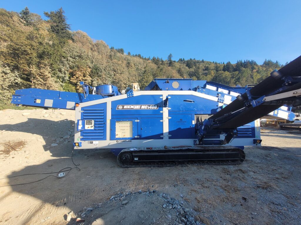 Used Edge MC 1400 material classifier for sale