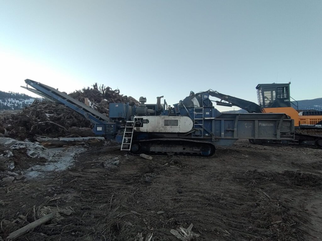 Peterson 4710B horizontal grinder for sale