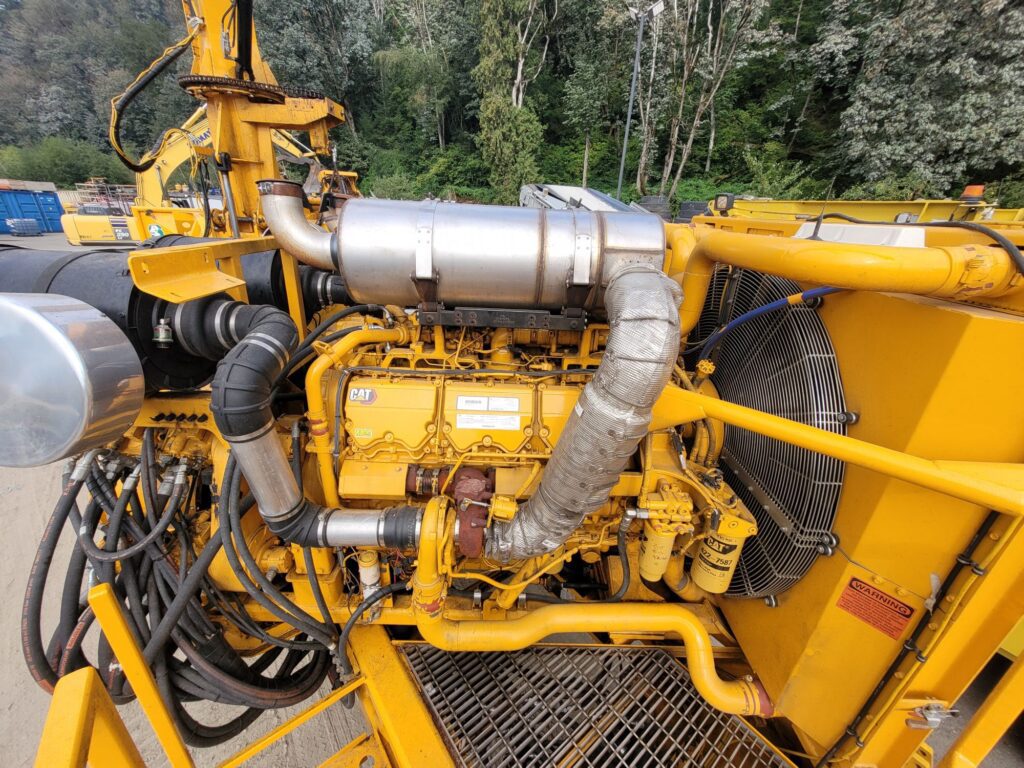 Used CBI 7544 flail debarker chipper for sale