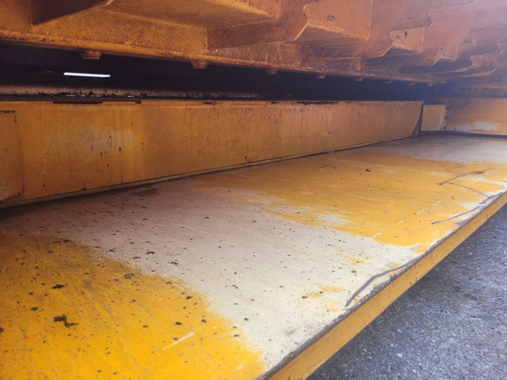 Used CBI 7544 flail debarker chipper for sale