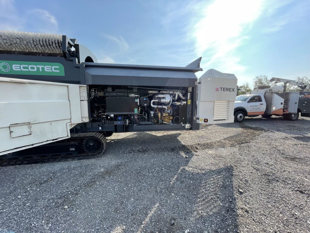 Used Terex Ecotec TTS 620T trommel for sale