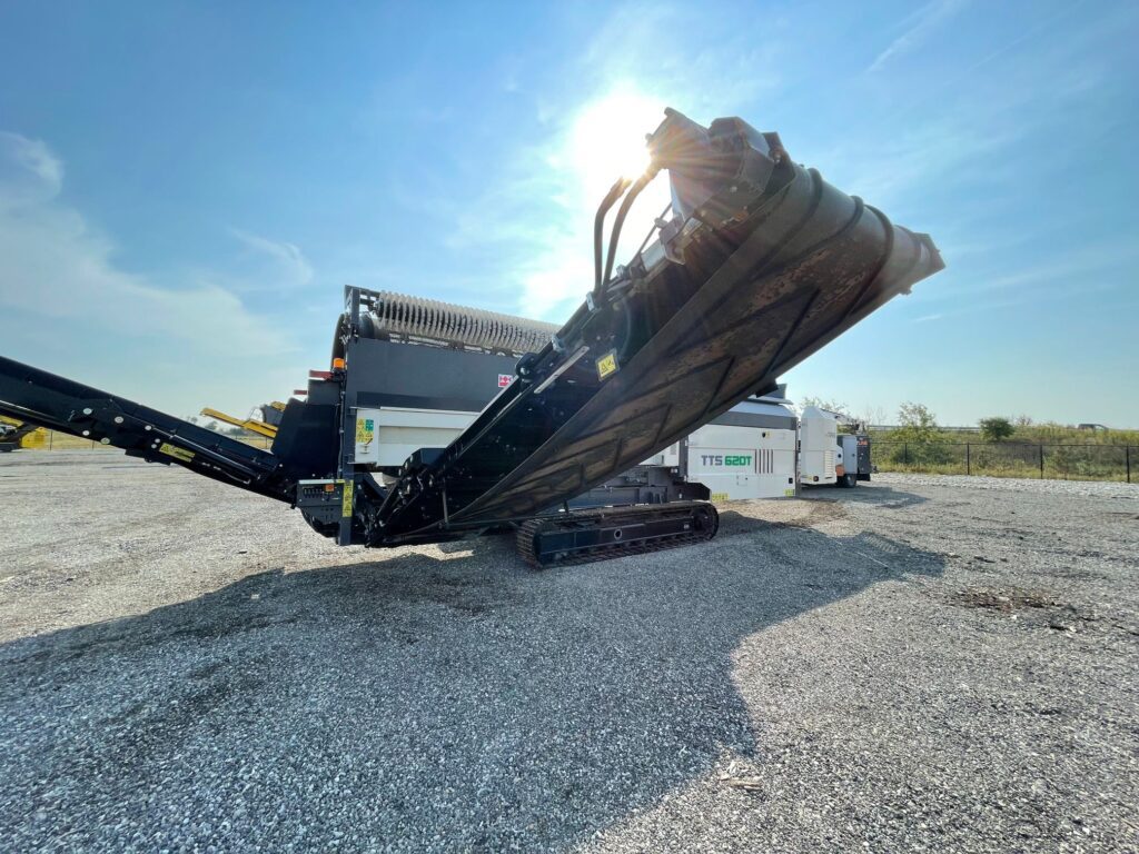 Used Terex Ecotec TTS 620T trommel for sale