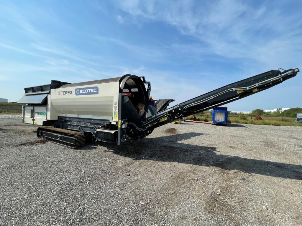 Used Terex Ecotec TTS 620T trommel for sale