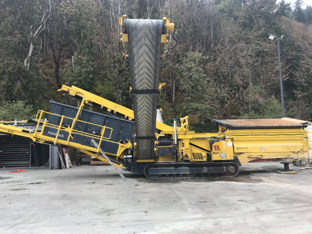 Used Keestrack C6 screener with wash deck for sale and rent