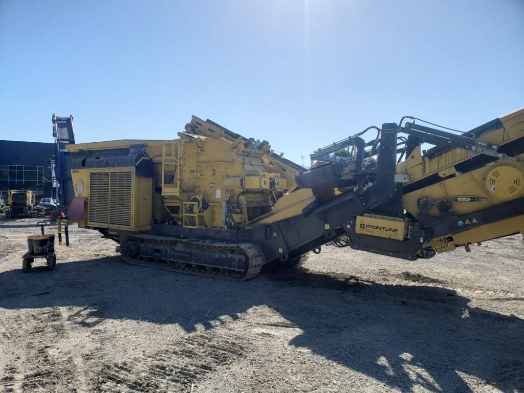 Used Keestrack R3 impact crusher for sale