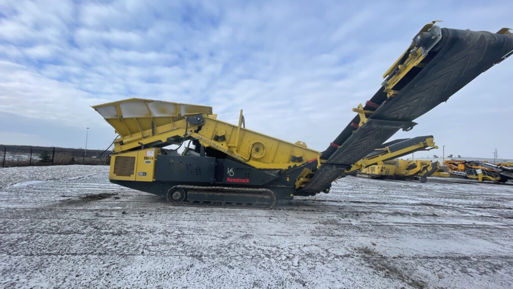 Used Keestrack K5 screening plant for sale