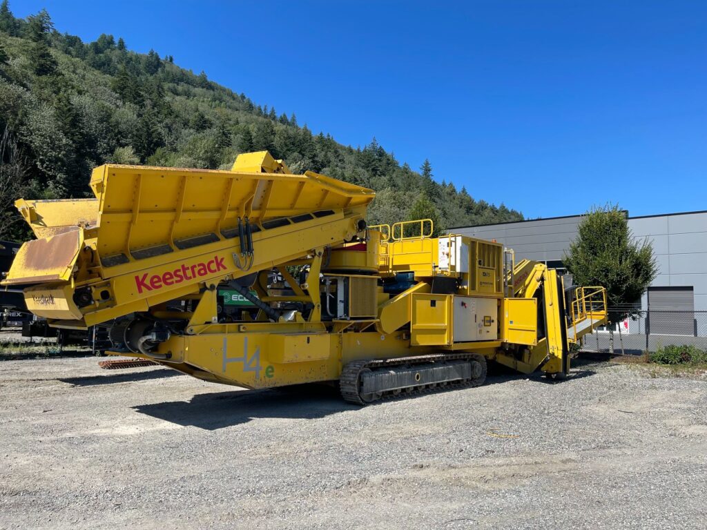 Keestrack H4 cone crusher for sale used