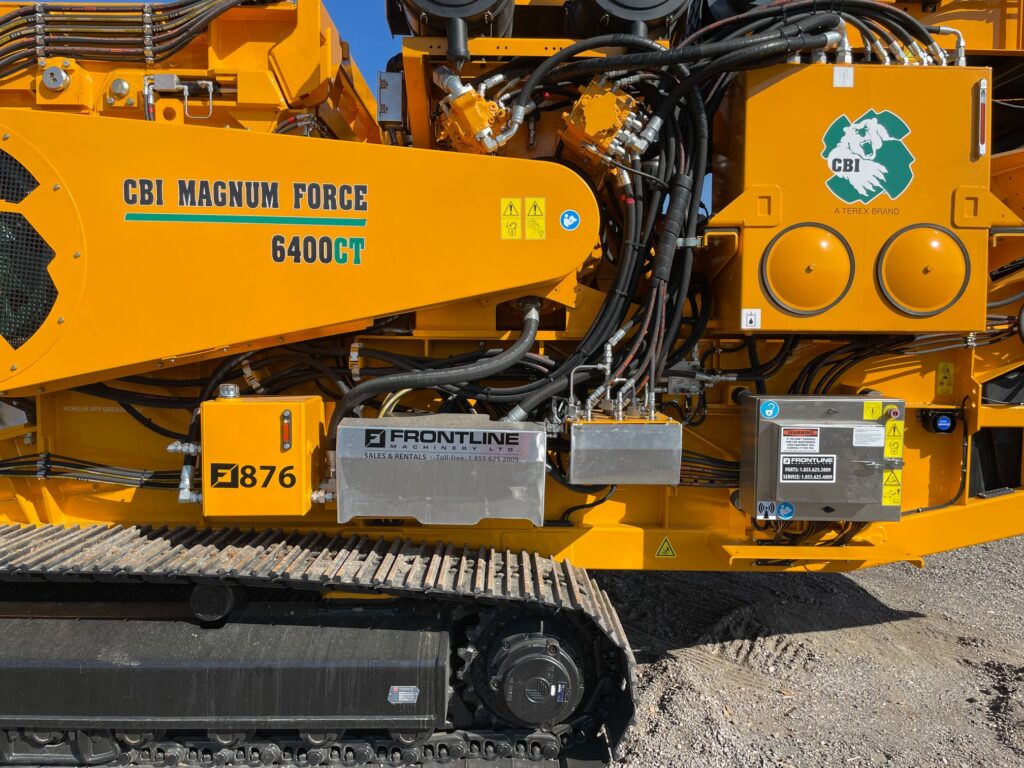 CBI 6400CT horizontal grinder for sale