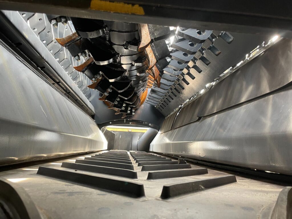 Used ecotec TSS 390T shredder for sale