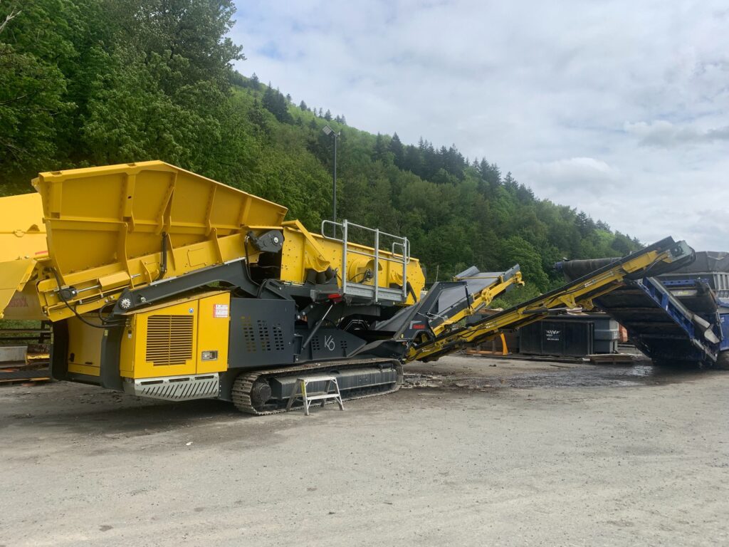 Used Keestrack K6 scalping screening plant for sale and for rent
