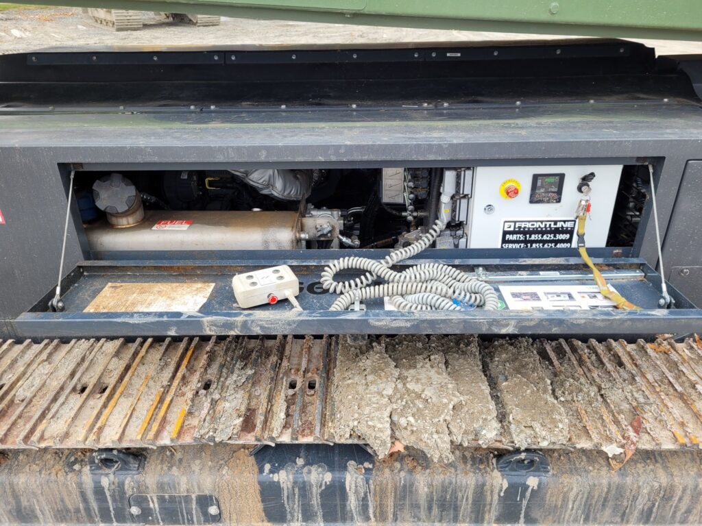 Used Keestrack S5 track mounted stacking conveyor for sale