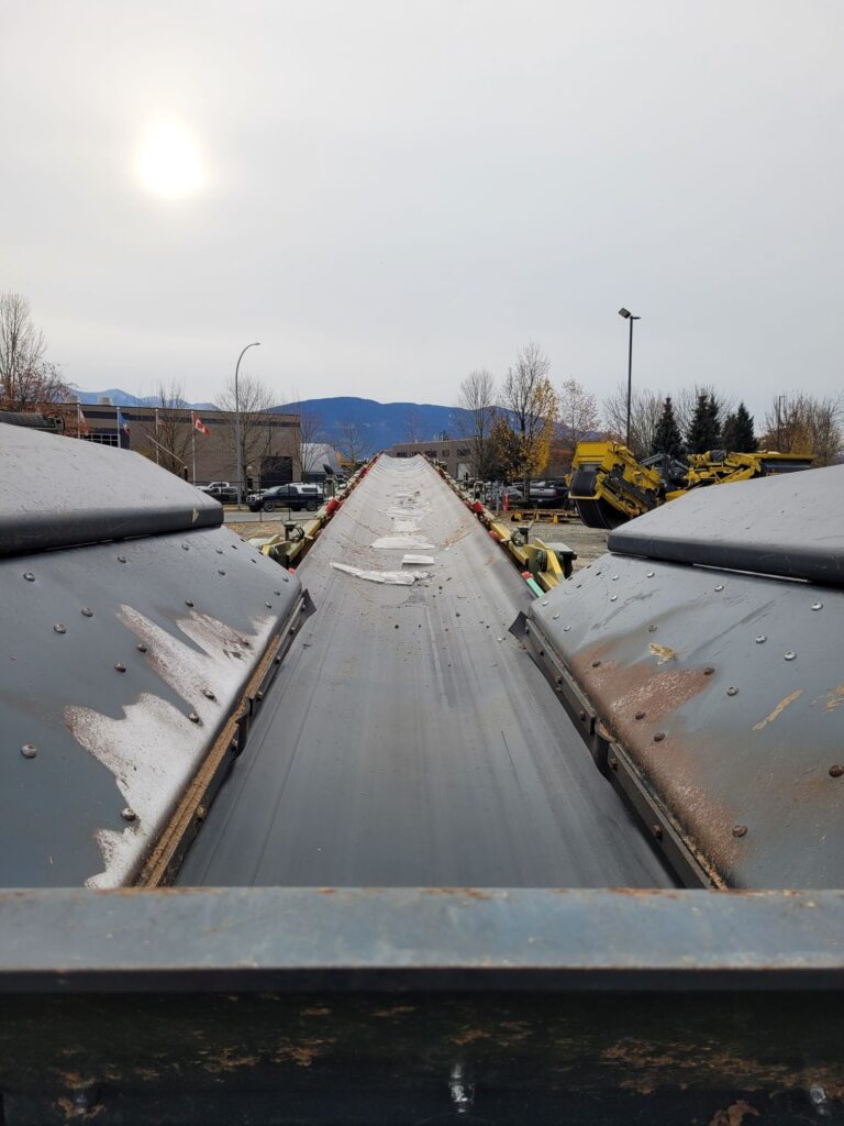 Used Keestrack S5 mobile stacker Conveyor