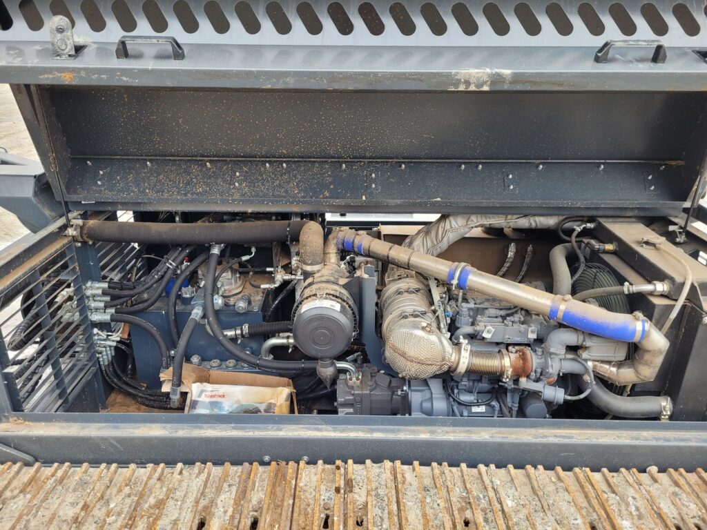 Used Keestrack S5 track mounted stacking conveyor for sale