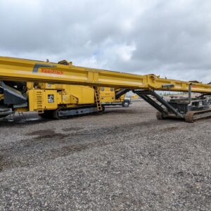 Used Keestrack S3 stacking conveyor for sale